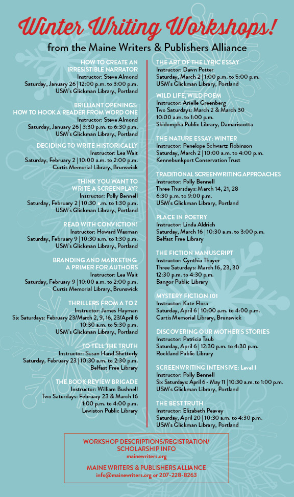 2013 Winter Workshops POSTER JPG